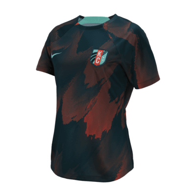 Kansas City Current Women's Nike NWSL Pre-Match Top