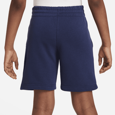 Shorts de French Terry para niños talla grande Nike Sportswear Club Fleece
