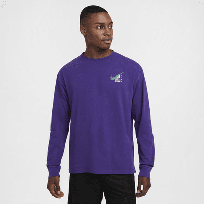 Nike Men's Max90 Long-Sleeve Basketball T-Shirt