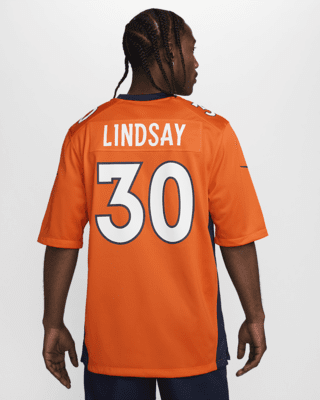 Phillip Lindsay Denver Broncos Nike Youth Game Jersey - Orange