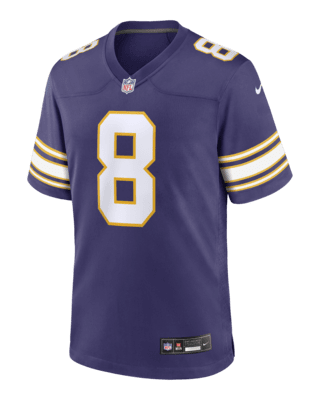 Youth Nike Kirk Cousins Purple Minnesota Vikings Game Jersey