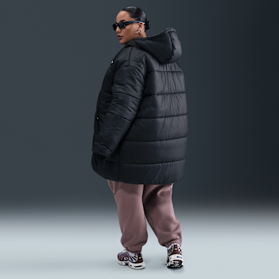 Parka ample Nike Sportswear Classic Therma-FIT pour femme (grande taille)
