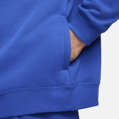 Nike Sportswear Club Men's Brushed-Back 1/2-Zip Pullover. Nike.com