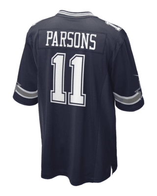 Men's Nike Micah Parsons White Dallas Cowboys Game Jersey