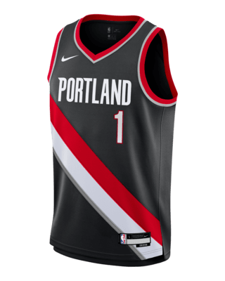 Подростковые джерси Anfernee Simmons Portland Trailblazers 2024/25 Icon Edition Big Kids' Nike NBA Swingman Jersey