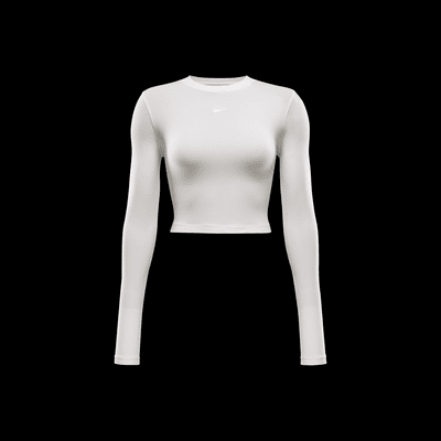 Nike Sportswear Chill Knit Women's Slim Long-Sleeve Cropped Top