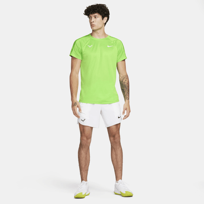 Maglia da tennis a manica corta Nike Dri-FIT Rafa Challenger – Uomo