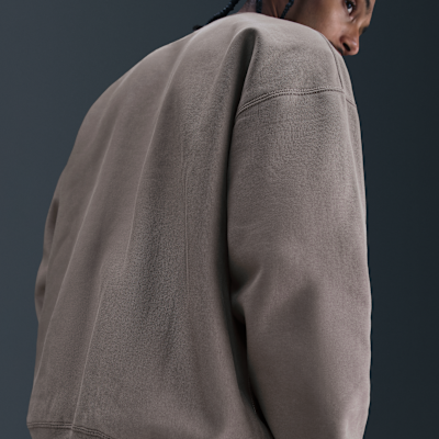Sudadera de cuello redondo de tejido Fleece para hombre Nike Solo Swoosh