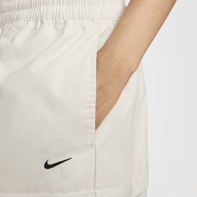 Nike Sportswear Essential geweven midi-cargorok met halfhoge taille voor dames