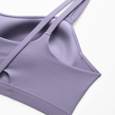 Bra deportivo con almohadilla de baja sujeción para mujer (talla grande) Nike Zenvy Strappy