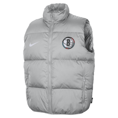 Brooklyn Nets City Edition Men's Nike NBA Puffer Vest