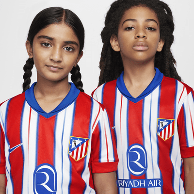 Atlético Madrid 2024/25 Stadium Home Older Kids' Nike Dri-FIT Football Replica Shirt