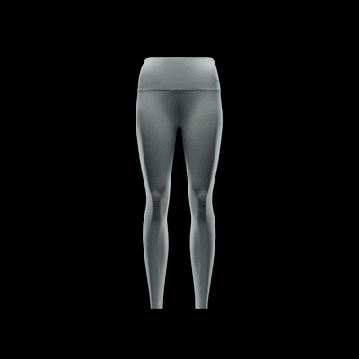 Damskie legginsy 7/8 z wysokim stanem zapewniające delikatne wsparcie Nike Zenvy