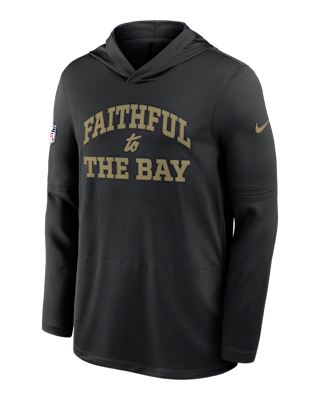 Мужские  San Francisco 49ers Rivalries Collection Sideline Nike Dri-FIT NFL Long-Sleeve Hooded Top