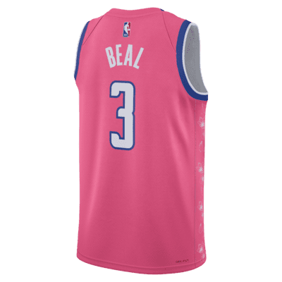 Jersey Swingman de la NBA Nike Dri-FIT Bradley Beal Washington Wizards City Edition