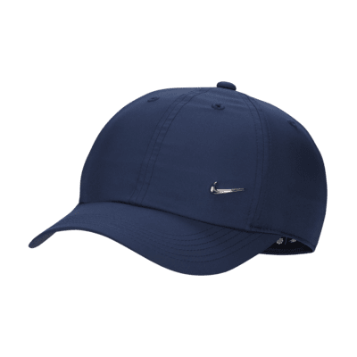 Nike Dri-FIT Club unstrukturierte Metall-Swoosh-Cap für Kinder