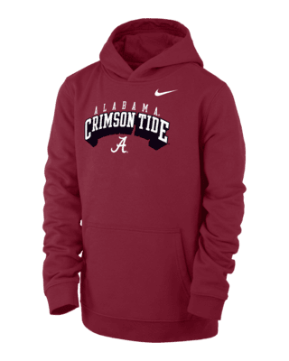 Подростковое худи Alabama Club Fleece Big Kids' (Boys') Nike College Pullover Hoodie