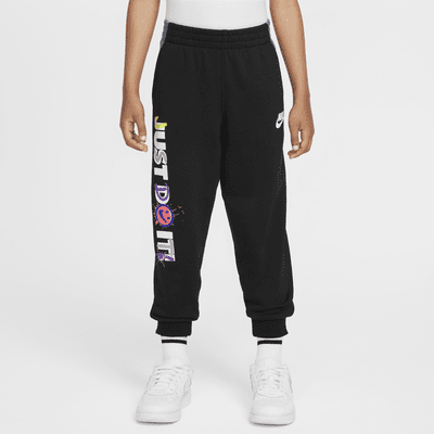 Pants de French Terry para preescolar Nike Sportswear "Express Yourself"