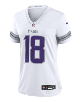 Женские джерси Justin Jefferson Minnesota Vikings Nike NFL Game Football Jersey для футбола