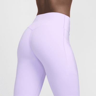 Legging long taille mi-haute à maintien normal avec poches Nike Universa pour femme