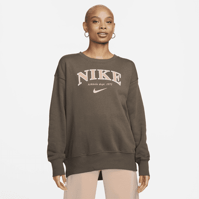 Gør det godt billede metallisk Nike Sportswear Phoenix Fleece Women's Oversized Crew-Neck Sweatshirt. Nike  LU