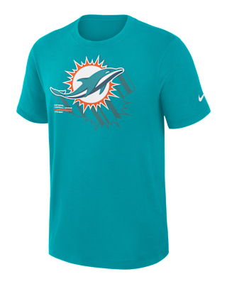 Мужская футболка Miami Dolphins Slub Nike Dri-FIT NFL