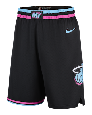 Мужские шорты Miami Heat City Edition Nike Dri-FIT NBA Swingman Shorts
