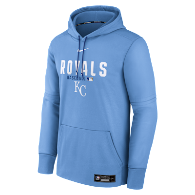 Kansas City Royals Authentic Collection Men's Nike Therma MLB Pullover Hoodie