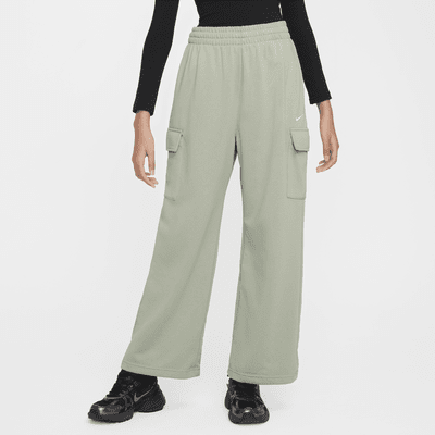 Nike Sportswear Girls' Dri-FIT Oversized Fleece Trousers