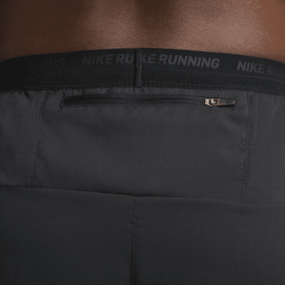 Nike Stride Dri-FIT hardloopshorts met binnenbroek voor heren (13 cm)