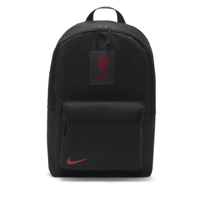 nike black and red bag