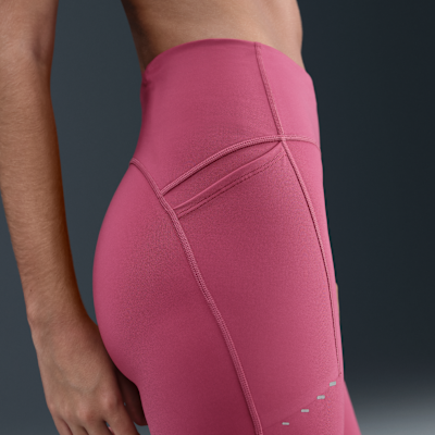 Leggings de correr de tiro alto de 7/8 con bolsillos para mujer Nike Swift