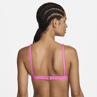 Bikini bralette para mujer Nike Swim Essential