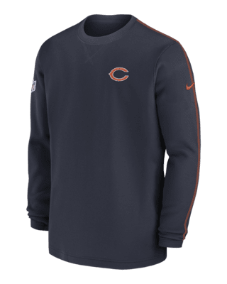 Мужские  Chicago Bears Sideline Coach Men’s Nike NFL Long-Sleeve Top