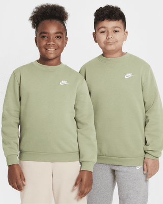 Подростковый свитшот Nike Sportswear Club Fleece Big Kids' (Extended Size)