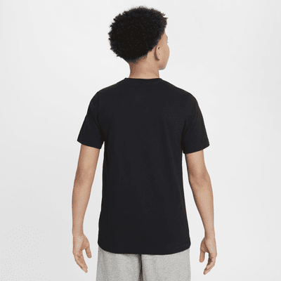 Playera de lucha para niños talla grande Nike