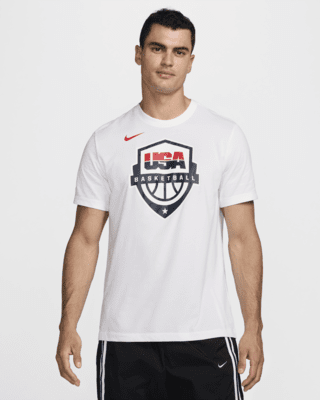 Мужская футболка USAB Nike Dri-FIT Basketball для баскетбола