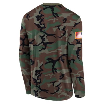 Clemson 2025 Military Appreciation Legend Men's Nike Dri-FIT College Long-Sleeve T-Shirt