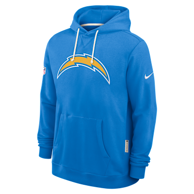 Los Angeles Chargers Initial Home Sideline Men's Nike Dri-FIT NFL Pullover Hoodie