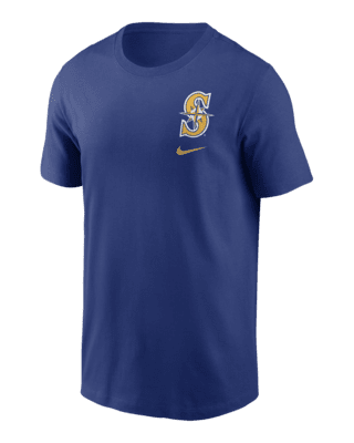 Nike Aqua Seattle Mariners New Legend Wordmark T-shirt