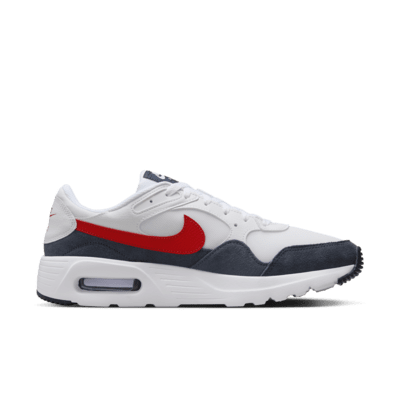 nike air max red grey white