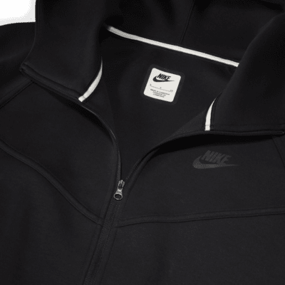 เสื้อมีฮู้ดซิปยาวผู้หญิง Nike Sportswear Tech Fleece Windrunner