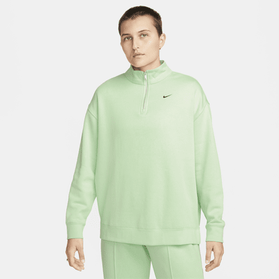 Nike Sportswear Fleece-Oberteil in Oversize mit Viertelreißverschluss für Damen