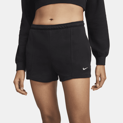 Shorts de French Terry slim de tiro alto de 5 cm para mujer Nike Sportswear Chill Terry