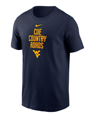 Мужская футболка West Virginia Sideline Mantra Nike Dri-FIT College