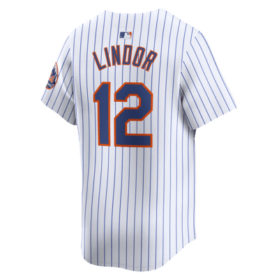 Jersey Nike Dri-FIT ADV de la MLB Limited para hombre Francisco Lindor New York Mets