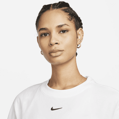 Dámské volnější tričkové šaty Nike Sportswear Chill Knit