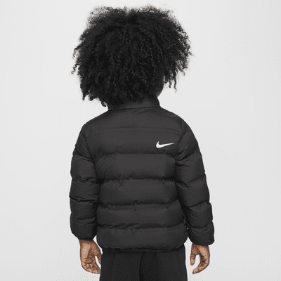 Nike Toddler Wrapped Swoosh Debossed Quilted Jacket