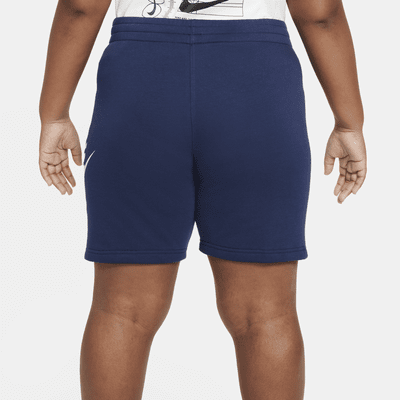 Nike Sportswear Club Fleece Shorts van sweatstof voor kids (ruimere maten)