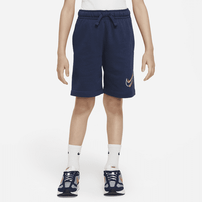 navy nike shorts junior